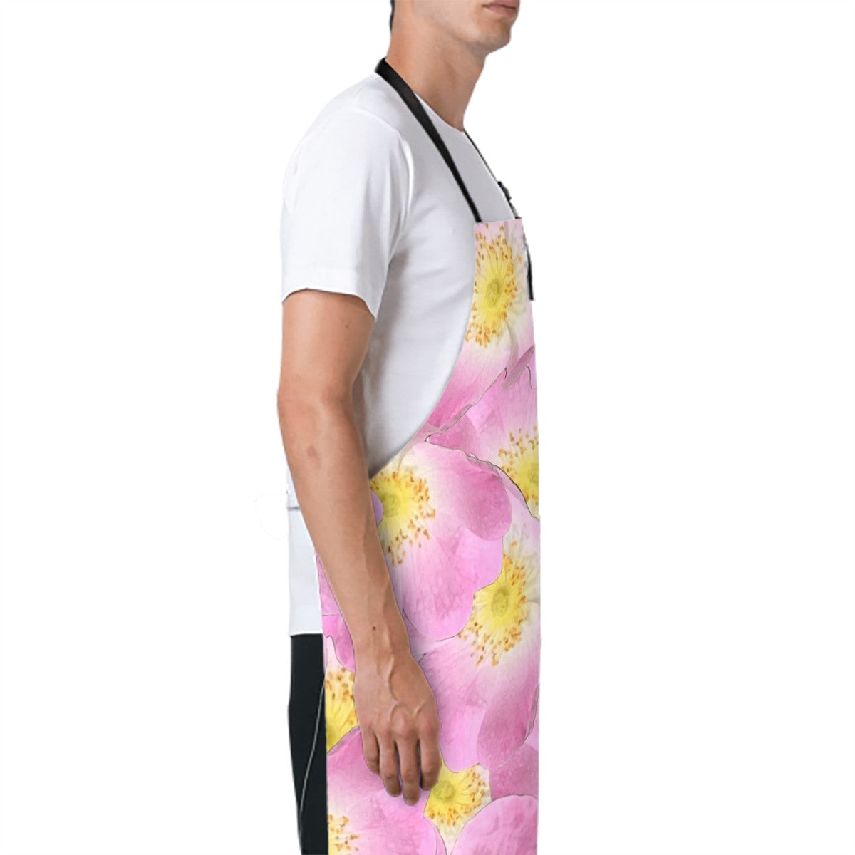 Apron (With Pockets) Wild Rose 1