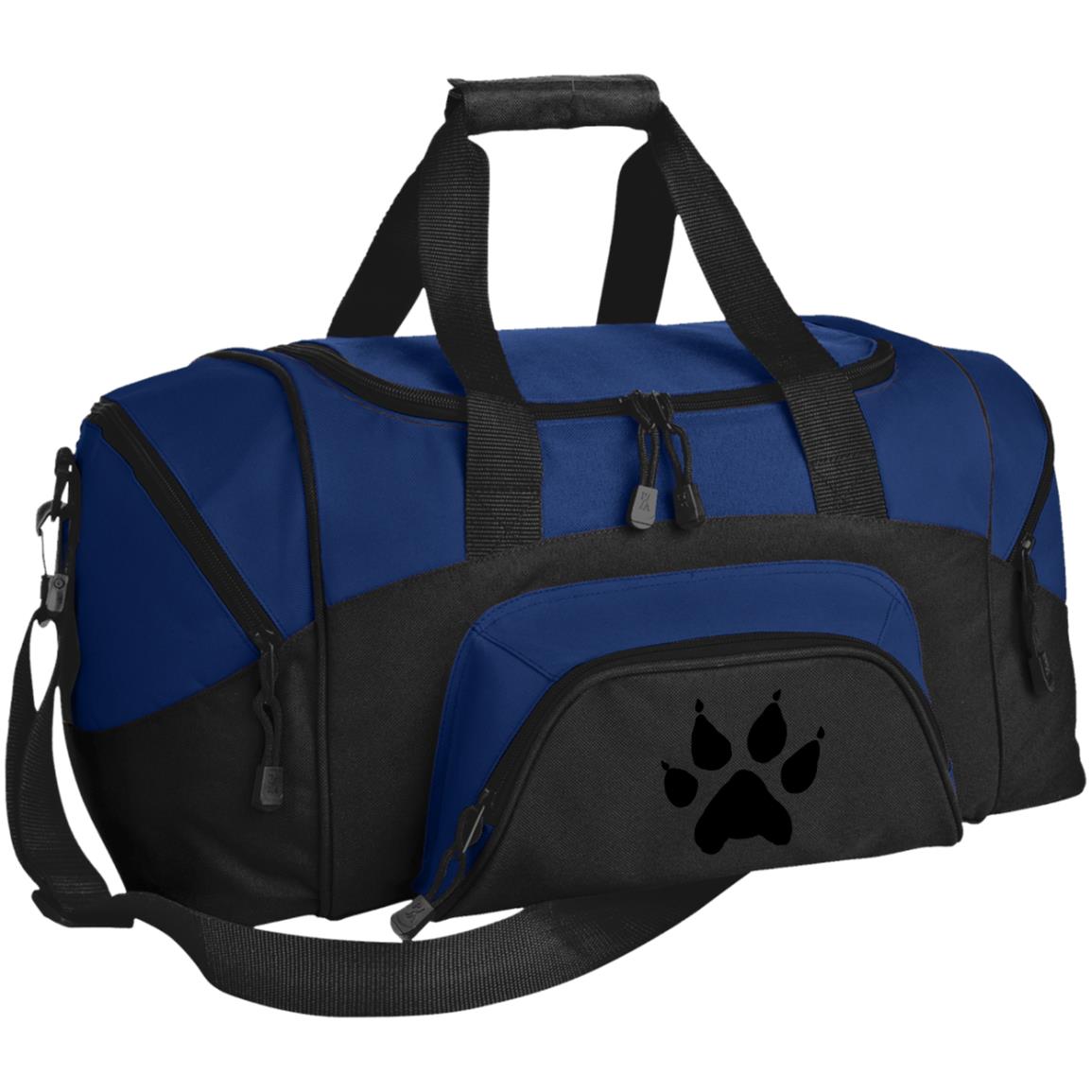 Small duffle bag with wolf paw 1