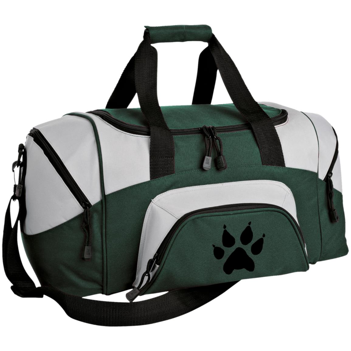 Small duffle bag with wolf paw 1