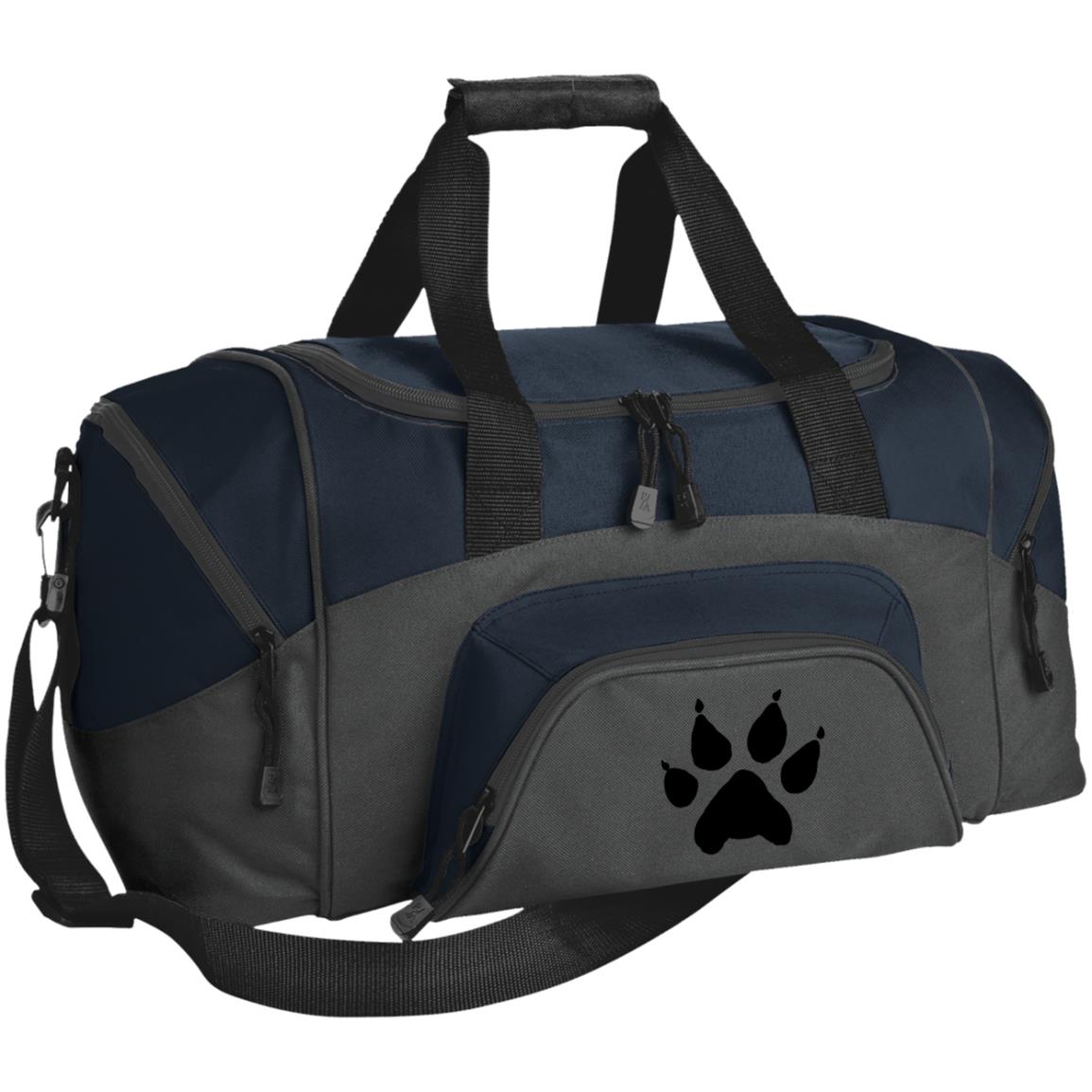 Small duffle bag with wolf paw 1