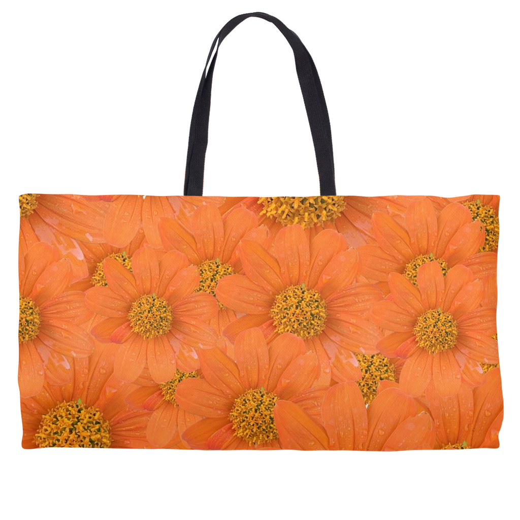 Weekender tote (cotton webbing handle) tithonia 1