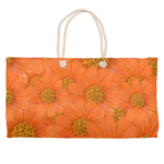 Weekender tote (cotton rope handle) tithonia 1