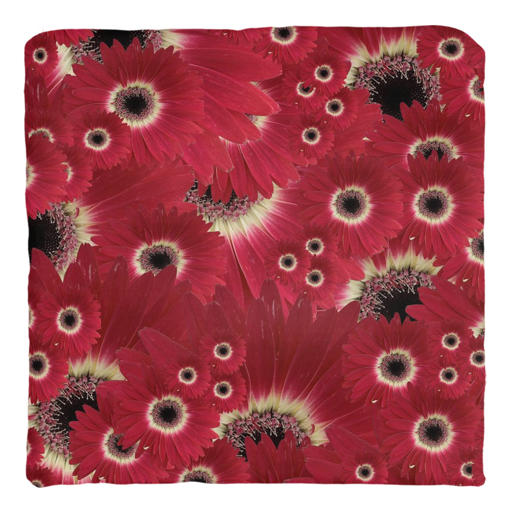 Throw Pillow (Multiple Sizes/Colours) Gerbera Daisy 1