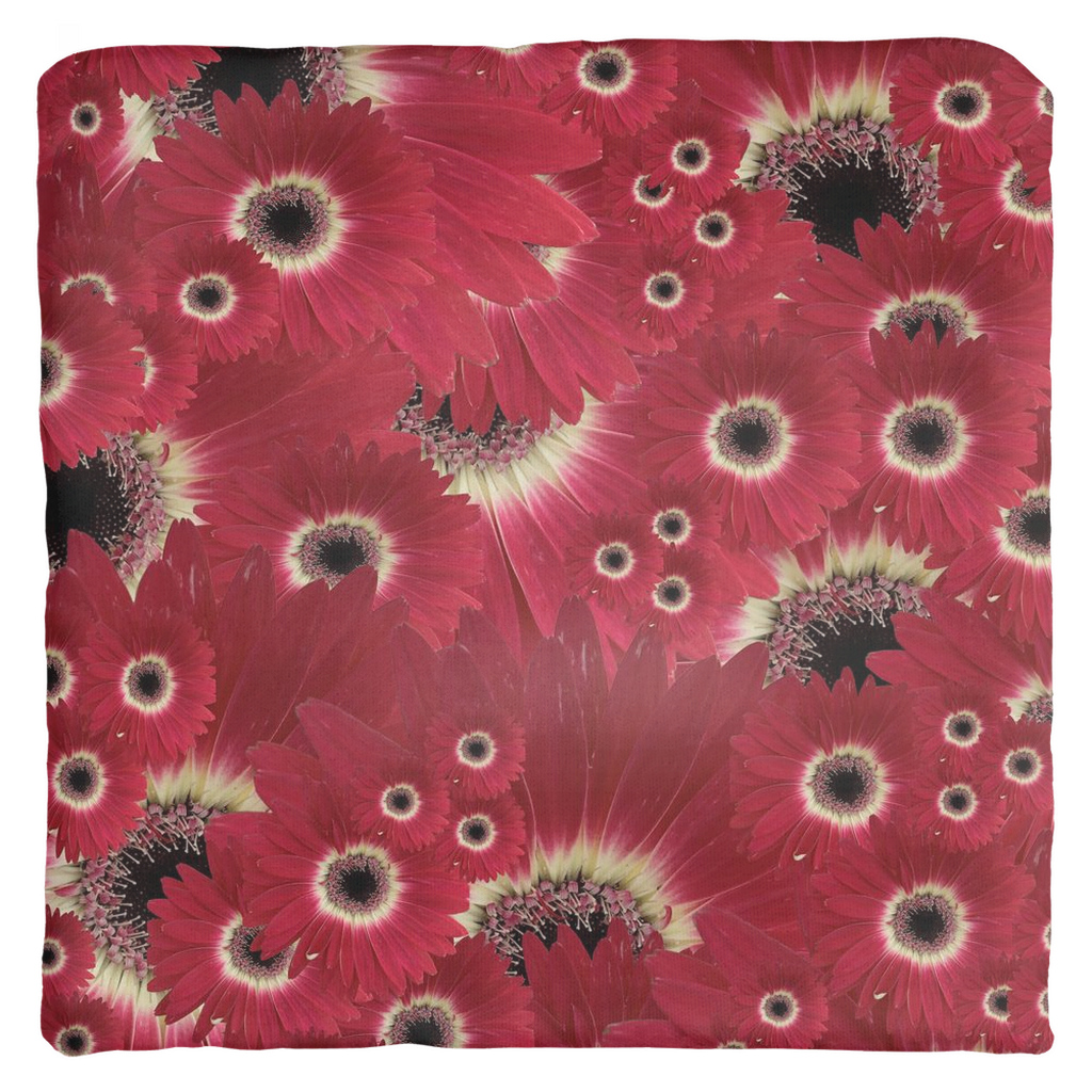 Throw Pillow (Multiple Sizes/Colours) Gerbera Daisy 1