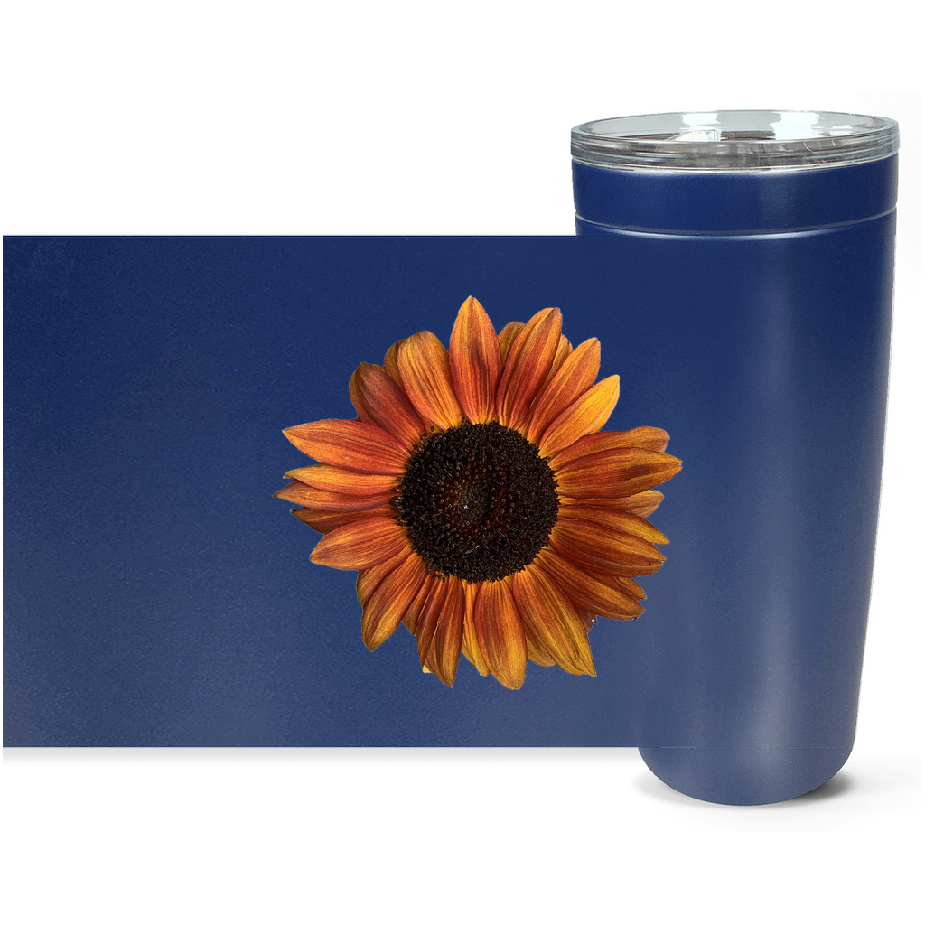 Viking Tumblers (20oz assorted colours) Red Sunflower 2