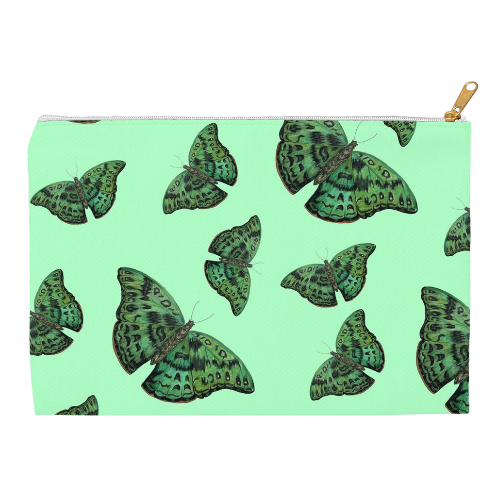 Accessory Pouch (multiple sizes) African Green Butterfly  1