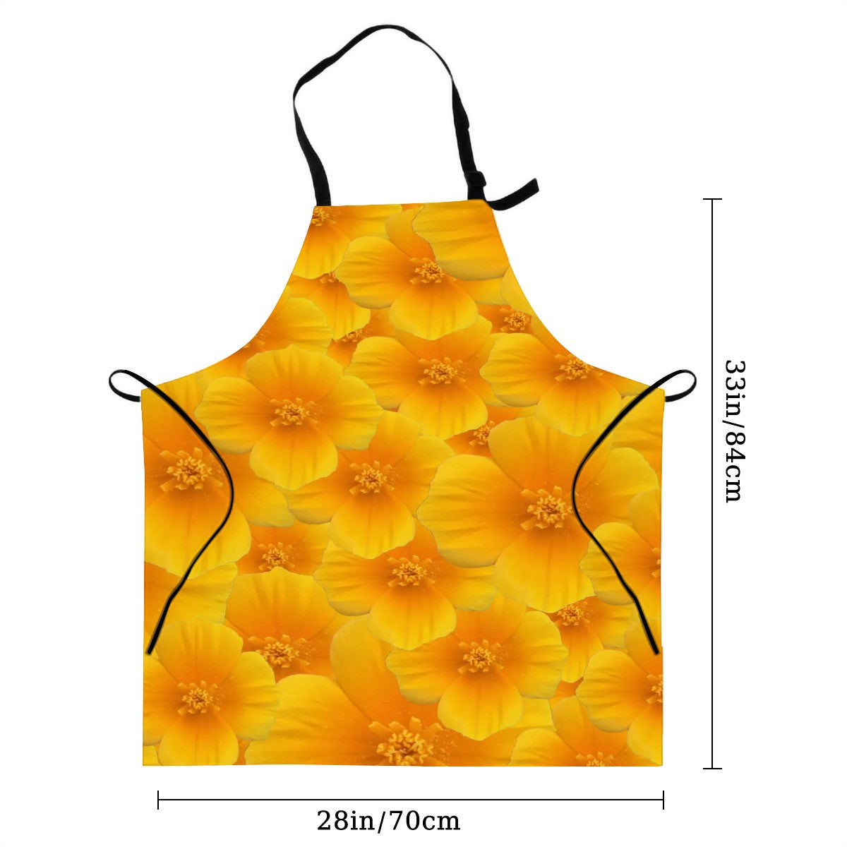 Apron (with pockets) field poppy 1