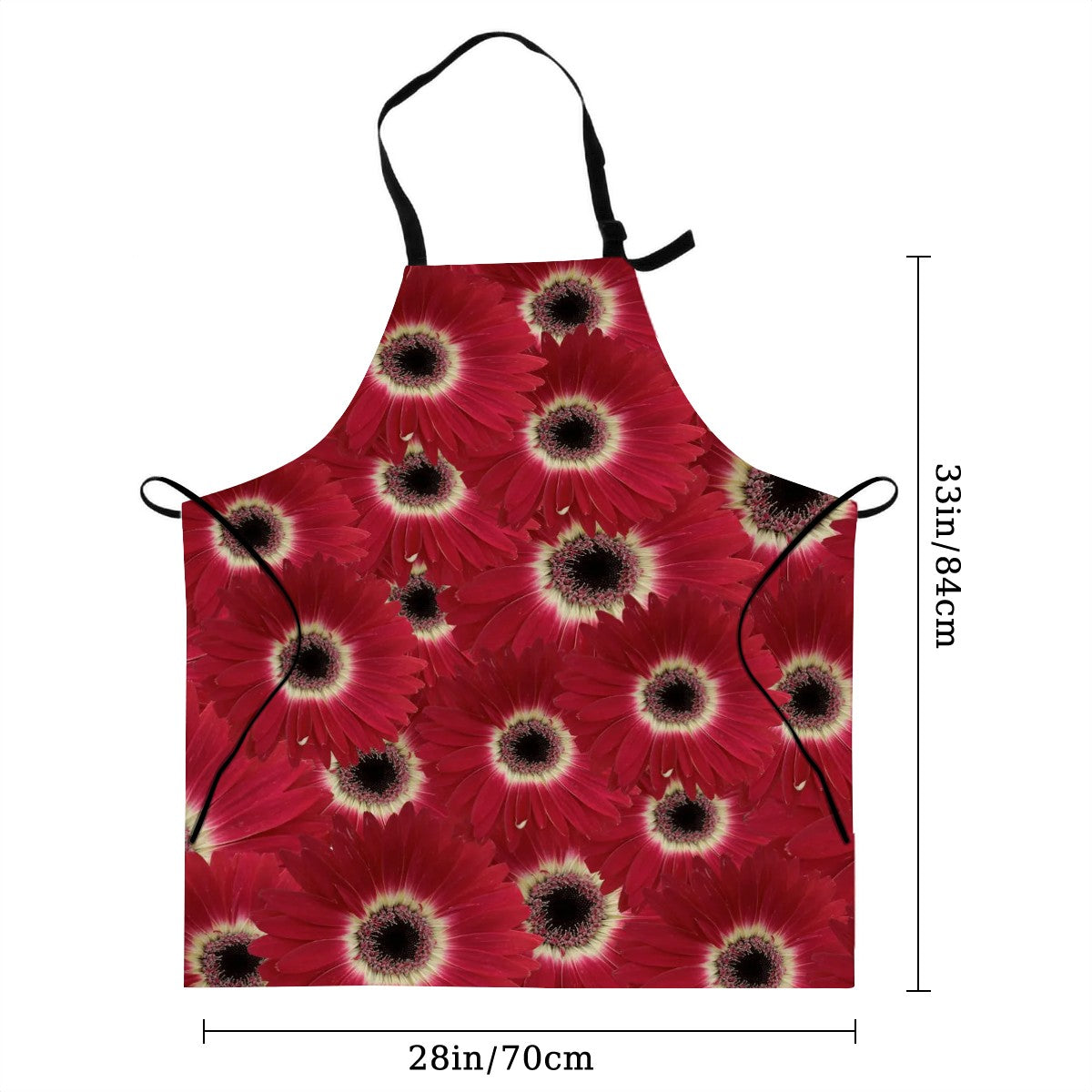 Apron (With Pockets) Gerbera Daisy 1