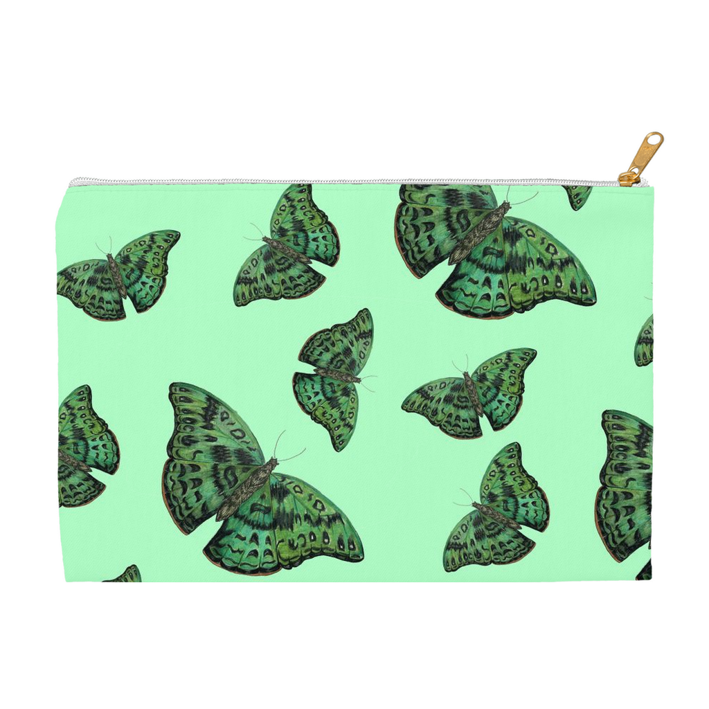 Accessory Pouch (multiple sizes) African Green Butterfly  1