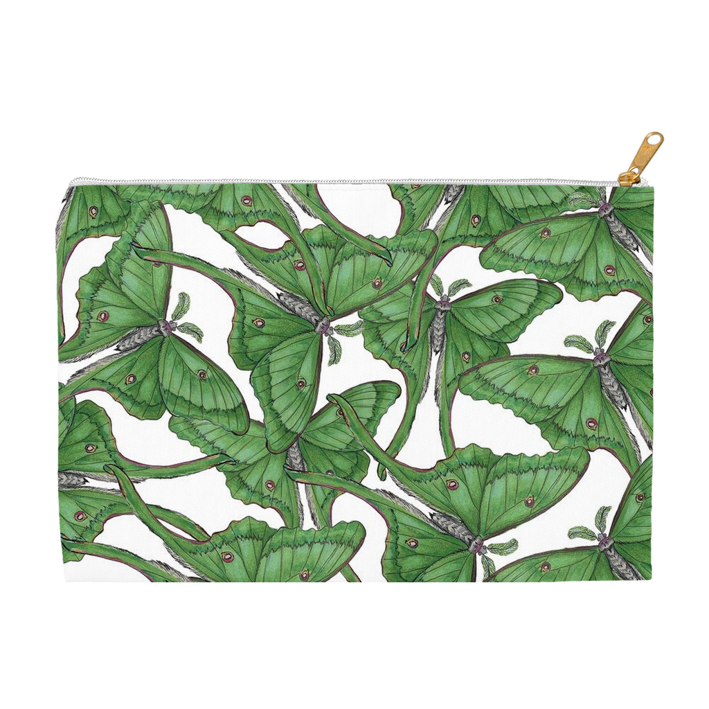 Accessory Pouch (multiple sizes) Luna Moth 1