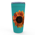 Viking Tumblers (20oz assorted colours) Red Sunflower 2