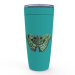 Viking Tumblers (20oz assorted colours) Green African Butterfly  1