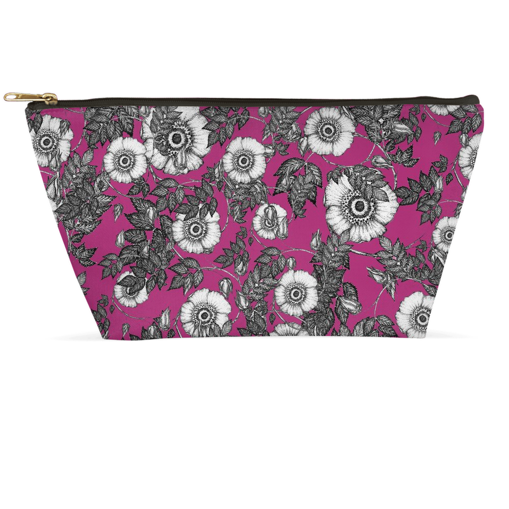 accessory pouch (Multiple sizes) Wild Rose 1