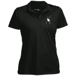 Ladies' Micropique Polo (Multiple sizes/ Colours) Black capped Chickadee 1