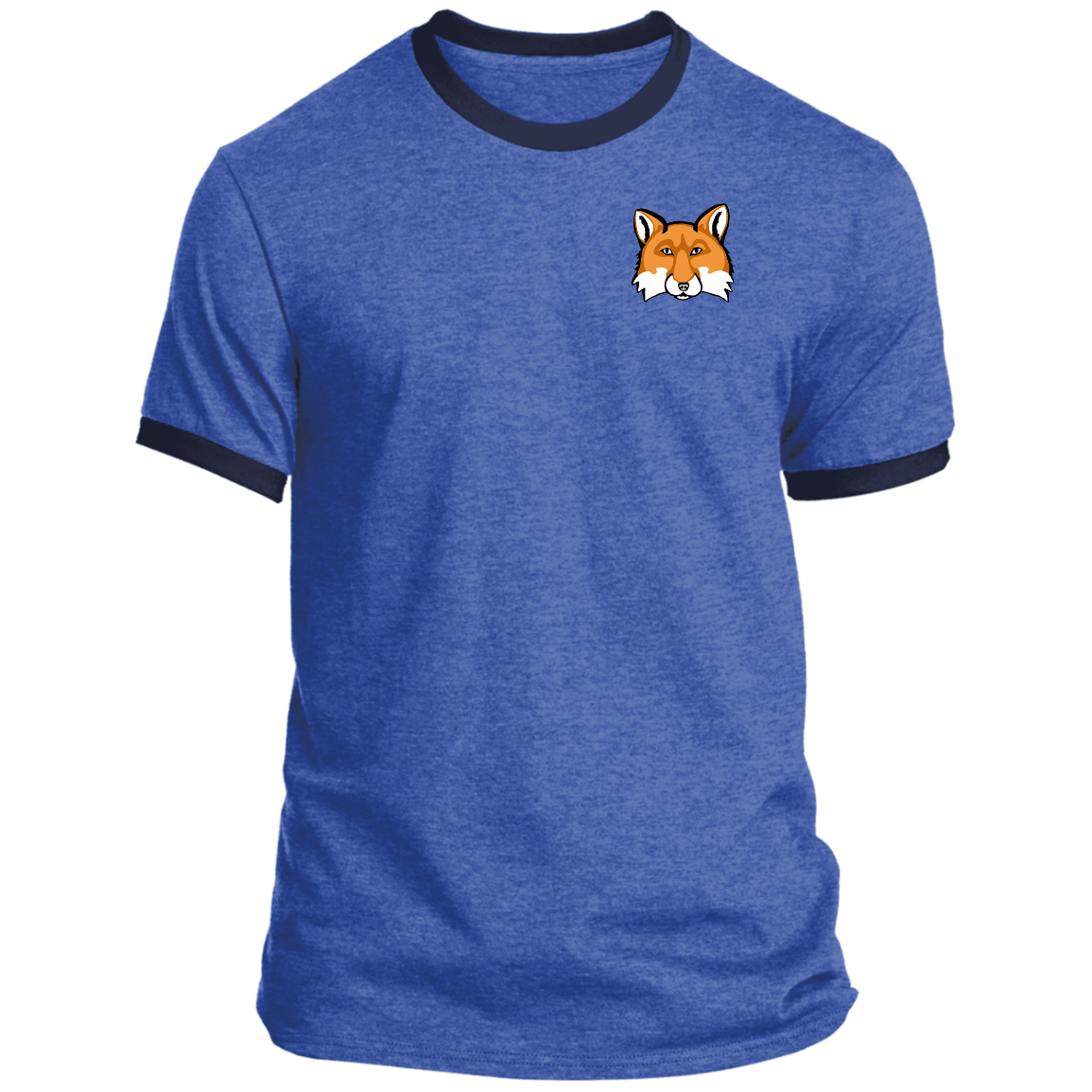 Men’s Ringer Tee (Multiple Sizes/Colours)  Red Fox 1