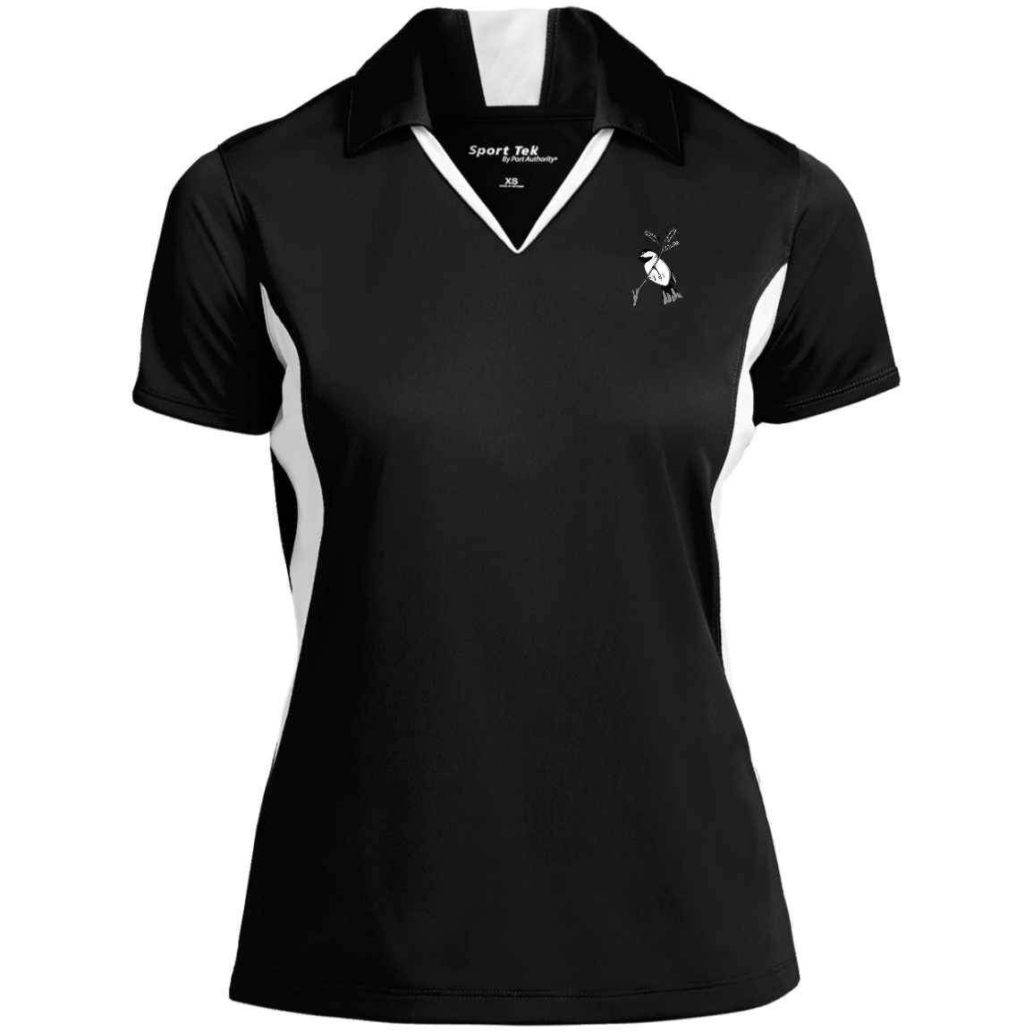 Ladies' Colorblock Polo Tee (Multiple Sizes/ Colours) Chickadee 1