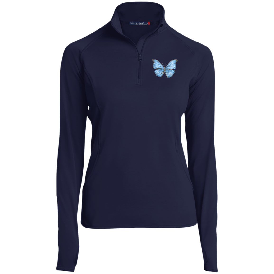 Cramer’s Butterfly Ladies' 1/2 zip  Pullover