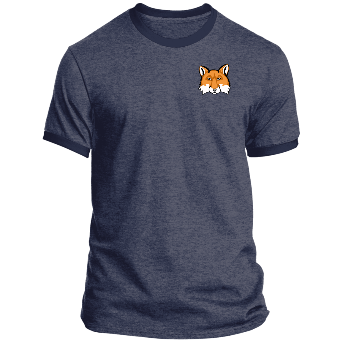 Men’s Ringer Tee (Multiple Sizes/Colours)  Red Fox 1