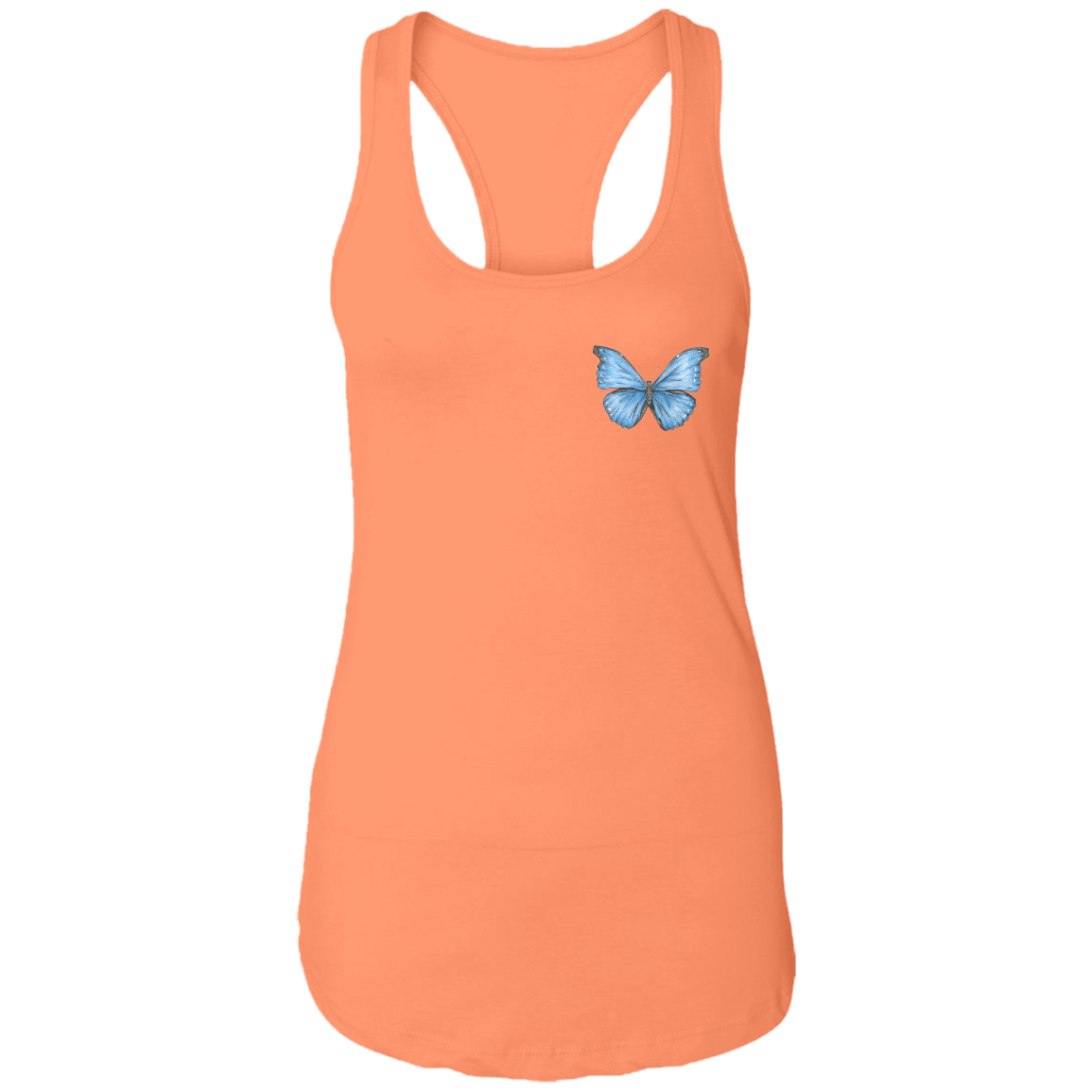 Cramer’s Butterfly Ladies Racerback Tank