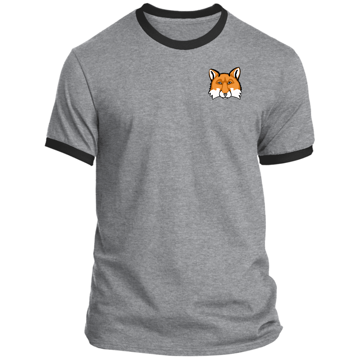 Men’s Ringer Tee (Multiple Sizes/Colours)  Red Fox 1