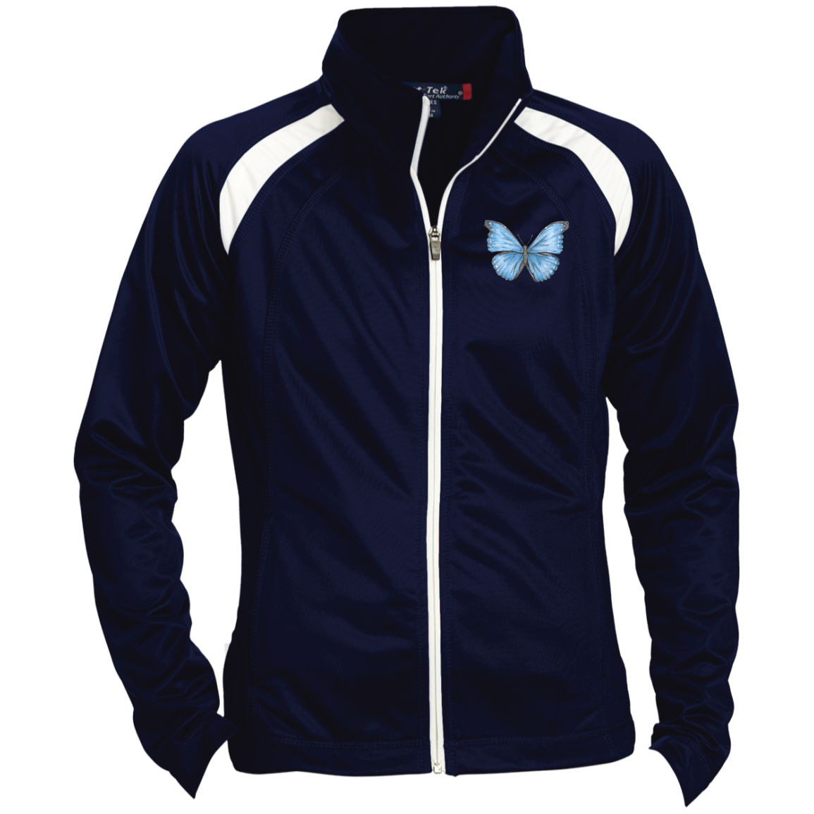 Cramer’s Blue Butterfly 1 Ladies' Raglan Jacket