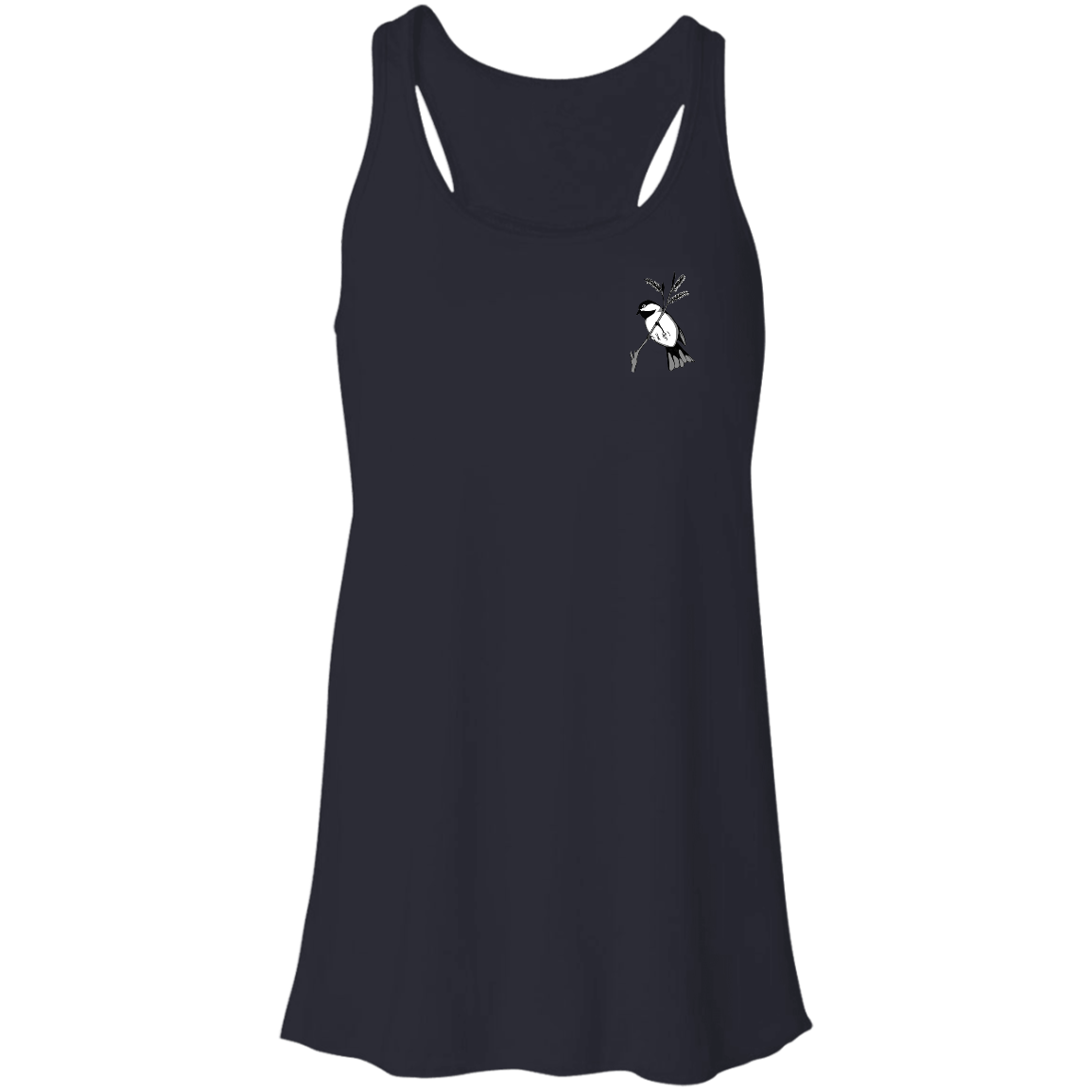 Chickadee Flowy Racerback Tank