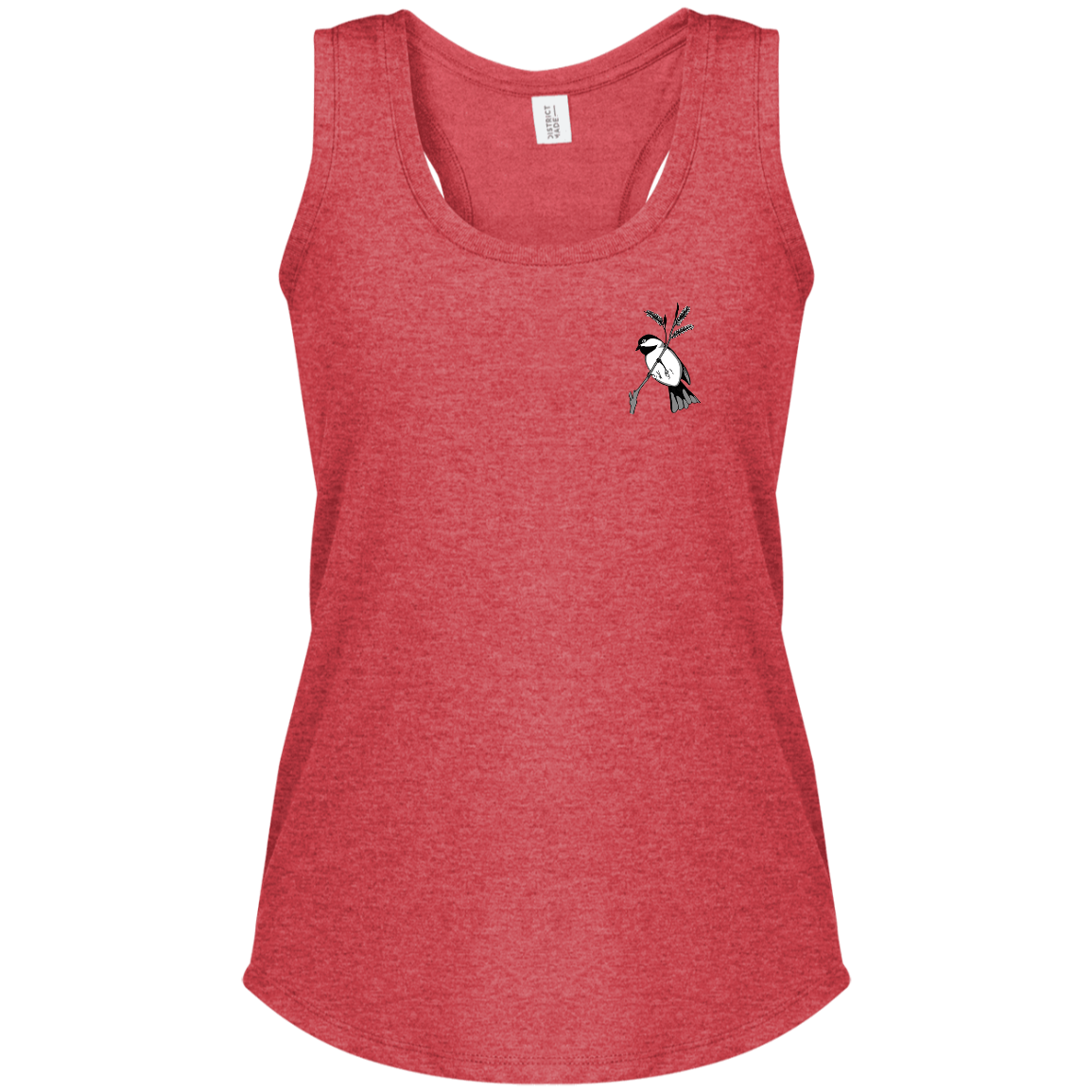 Ladies Racerback Tank (Multiple Sizes/Colurs) Chickadee 1