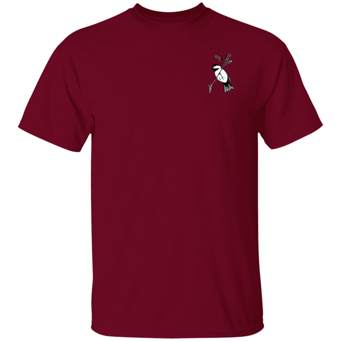 Unisex 5.3 oz. T-Shirt (Multiple Colours/ Sizes) Chickadee