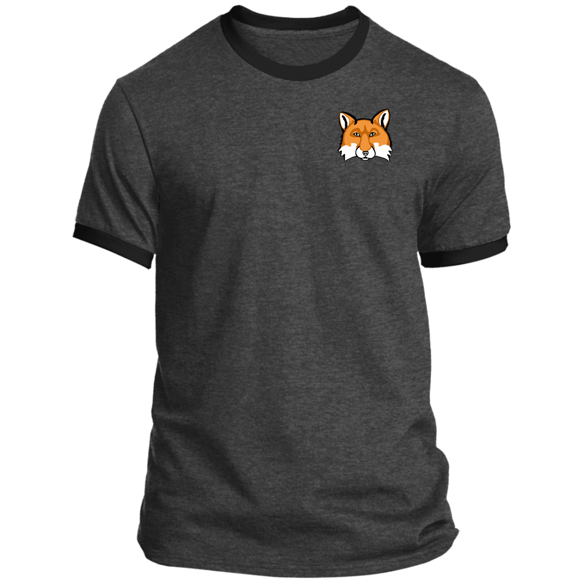 Men’s Ringer Tee (Multiple Sizes/Colours)  Red Fox 1