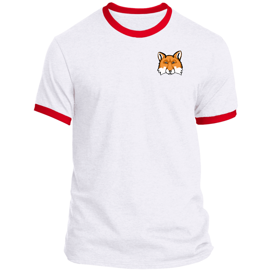 Men’s Ringer Tee (Multiple Sizes/Colours)  Red Fox 1