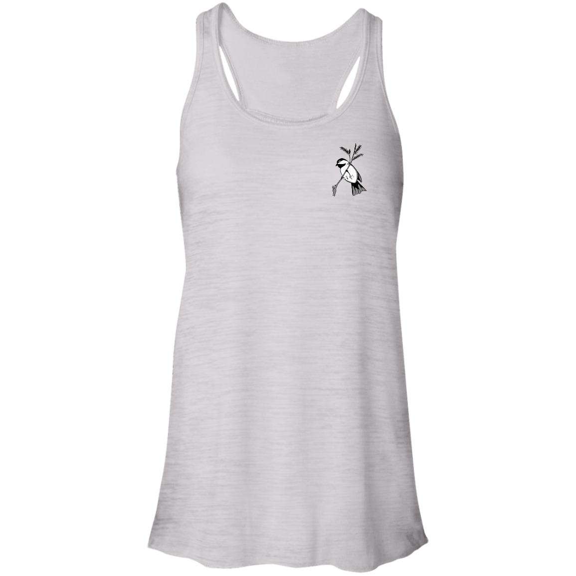 Chickadee Flowy Racerback Tank