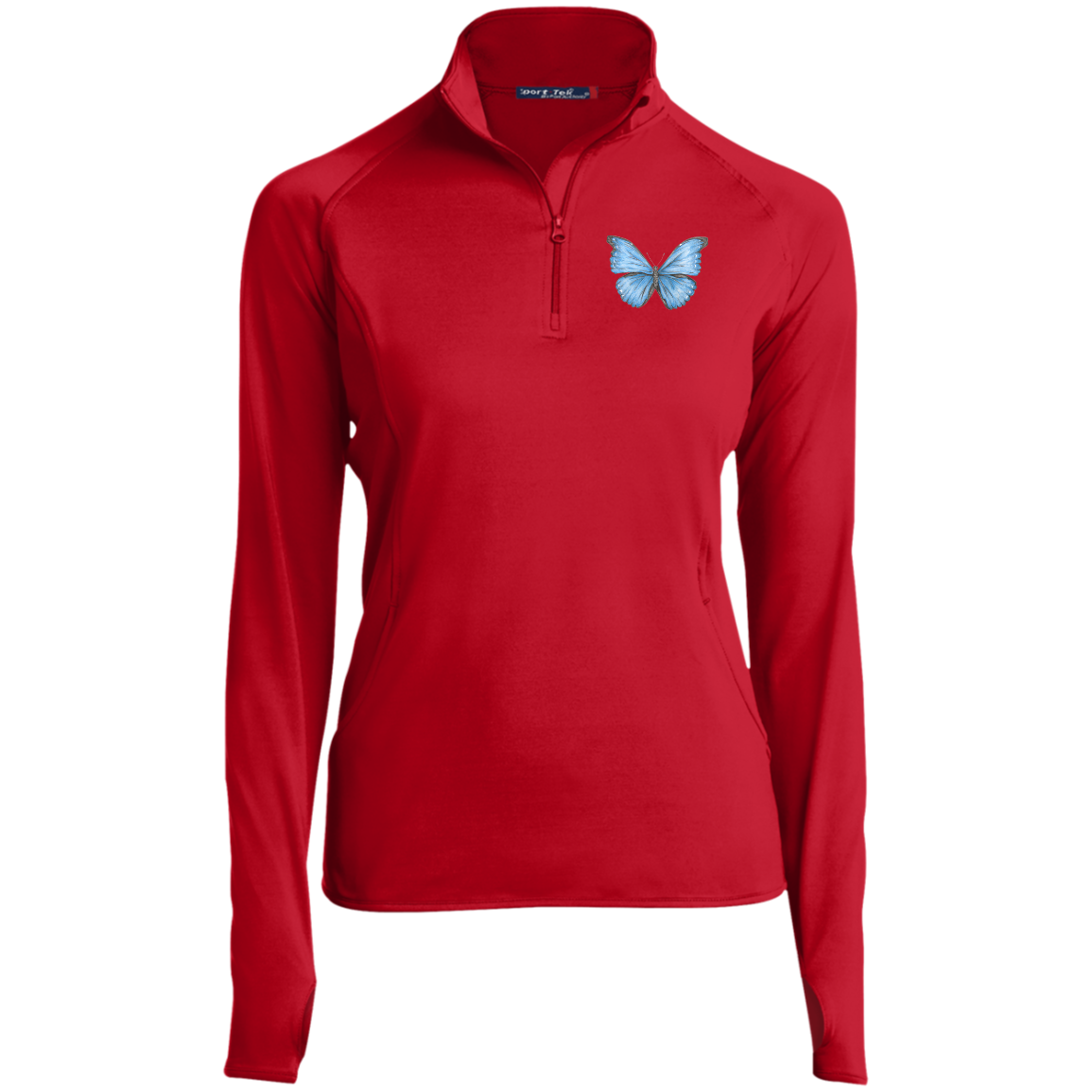 Cramer’s Butterfly Ladies' 1/2 zip  Pullover