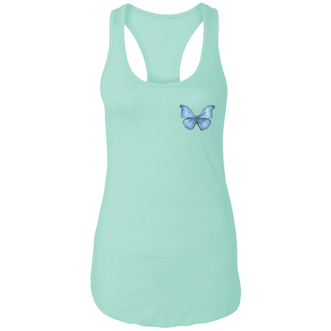 Cramer’s Butterfly Ladies Racerback Tank