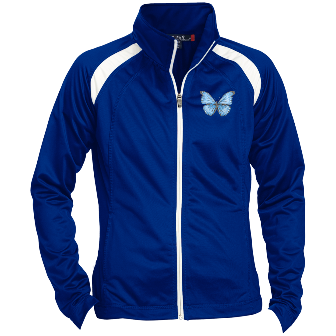 Cramer’s Blue Butterfly 1 Ladies' Raglan Jacket