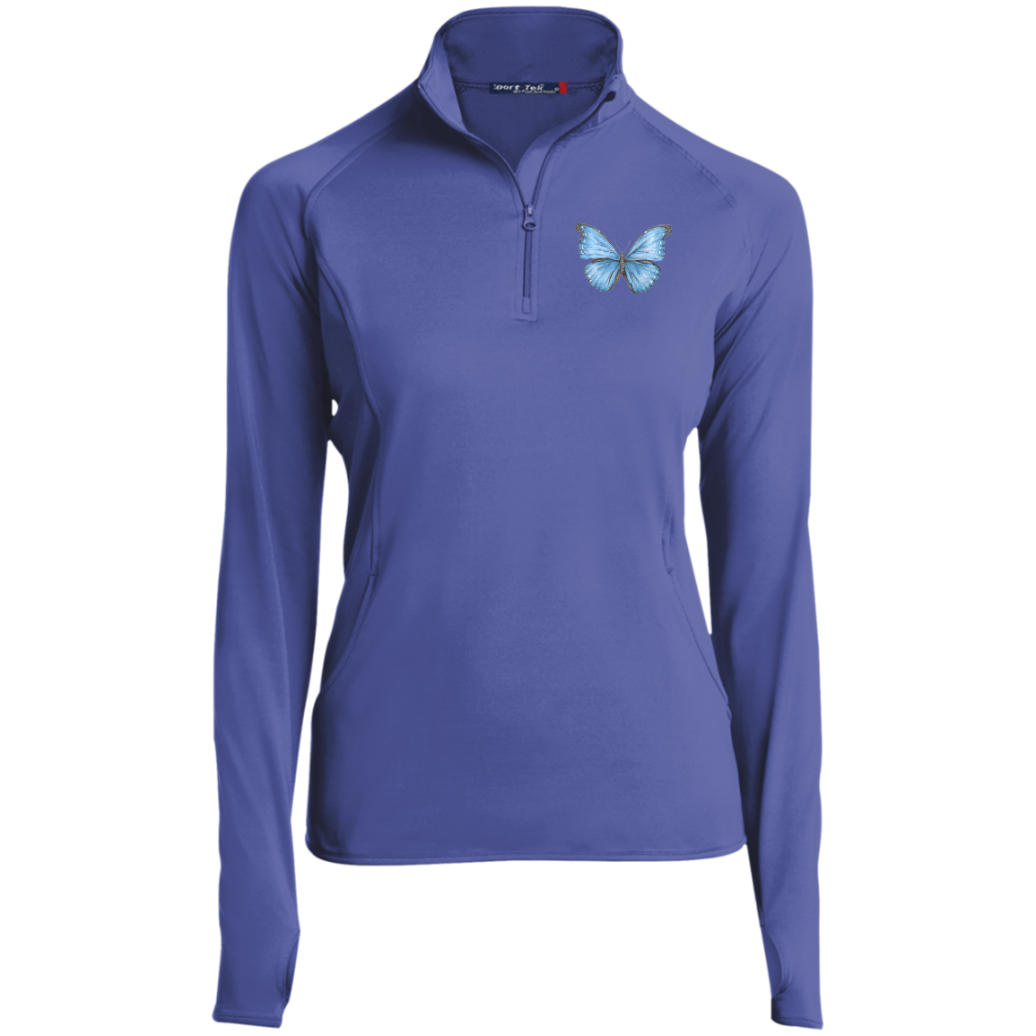 Cramer’s Butterfly Ladies' 1/2 zip  Pullover