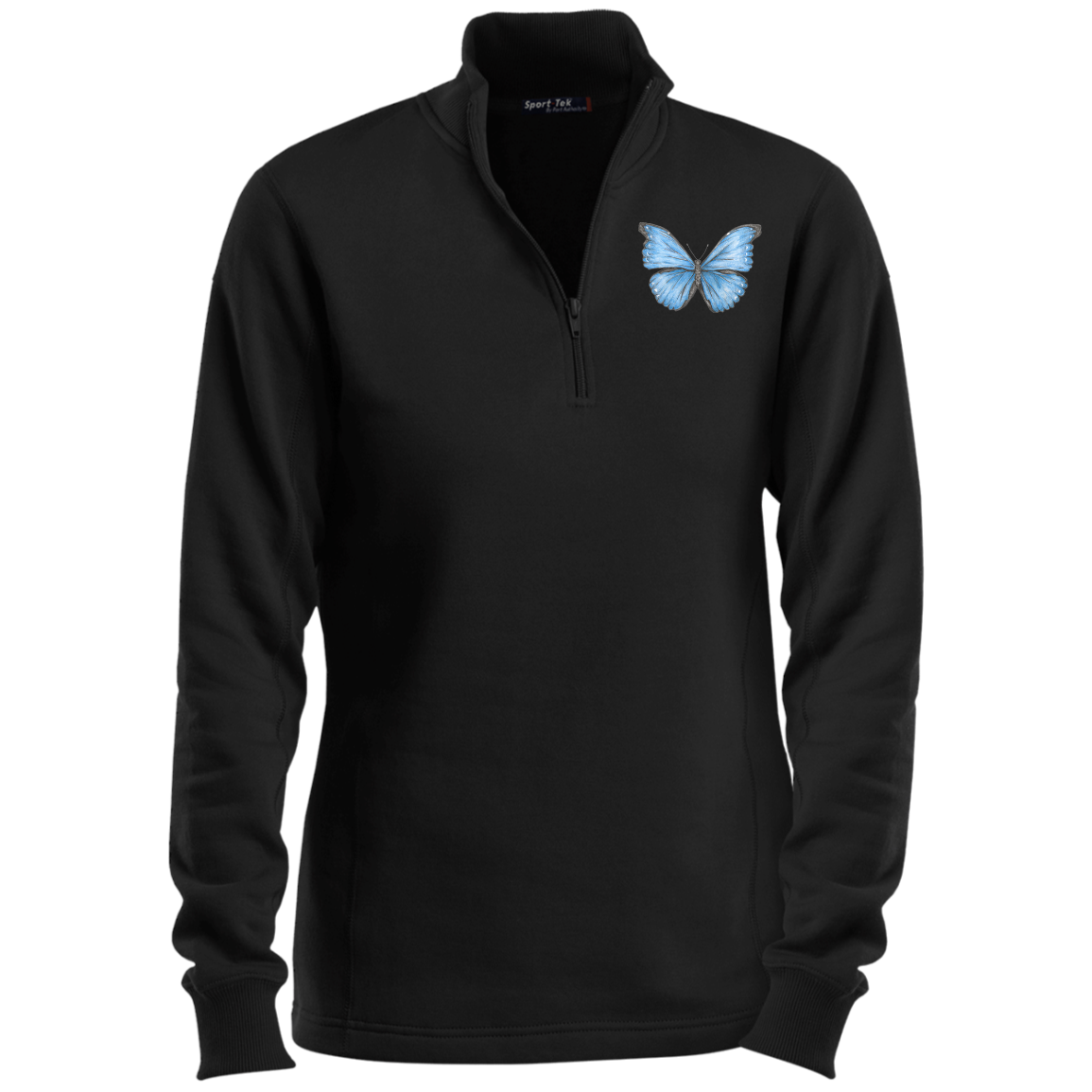 Cramer’s Butterfly Ladies 1/4 Zip Sweatshirt