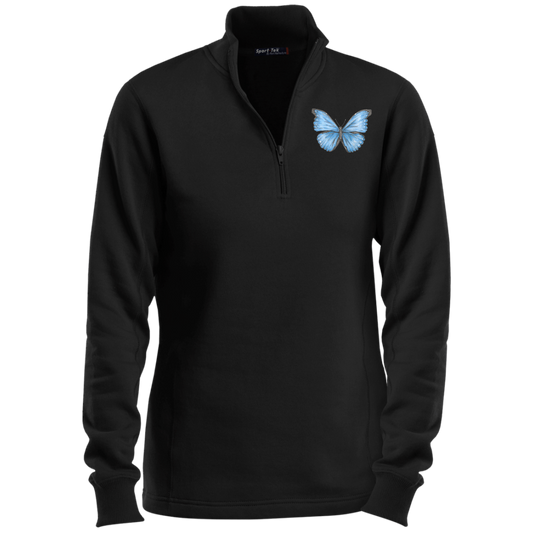 Cramer’s Butterfly Ladies 1/4 Zip Sweatshirt