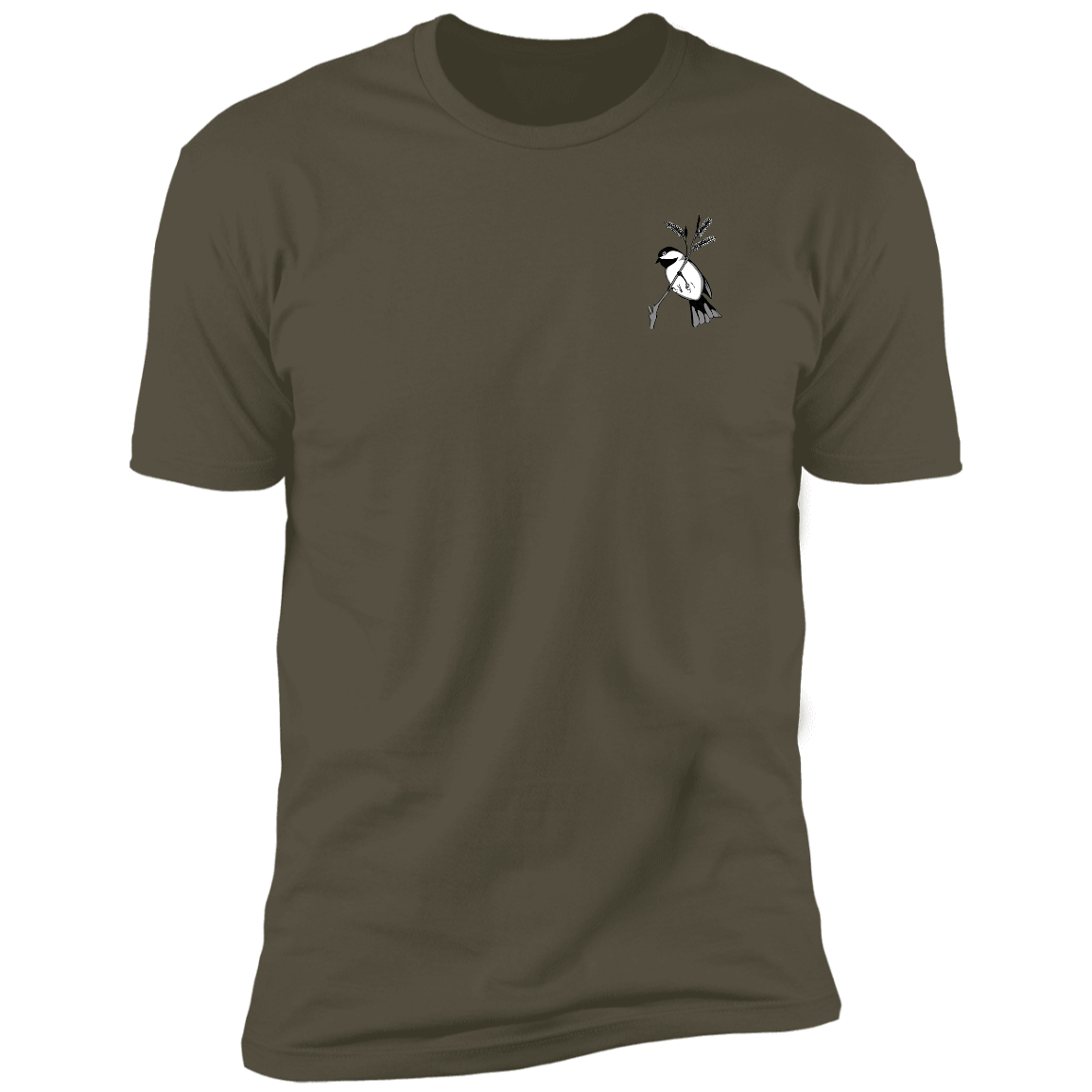 Men’s T-Shirt (Multiple Sizes/ Colours) Chickadee 1