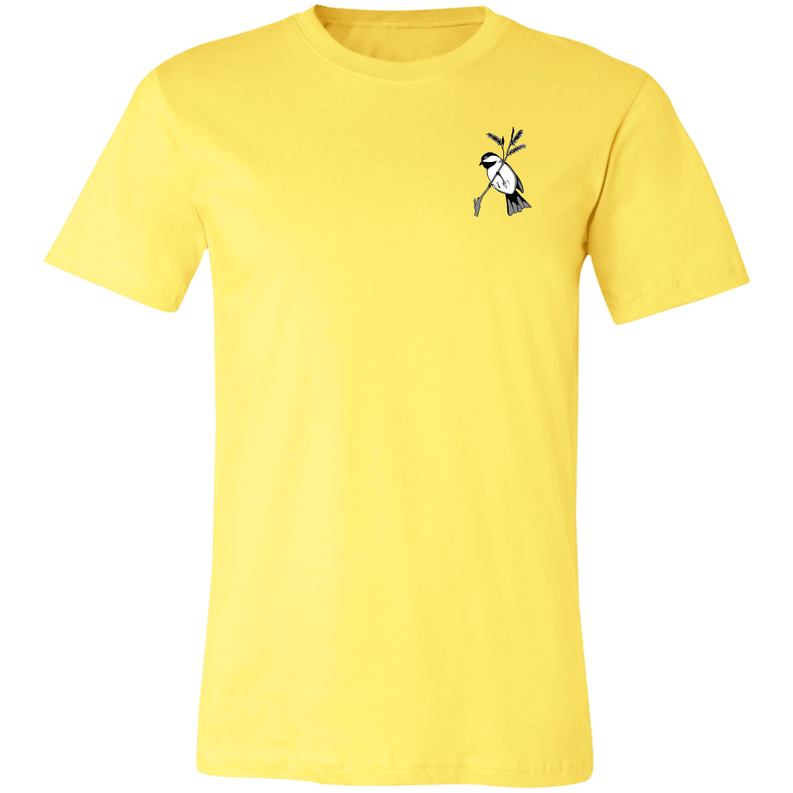 blackcap1png 3001C T-shirt unisexe à manches courtes en jersey