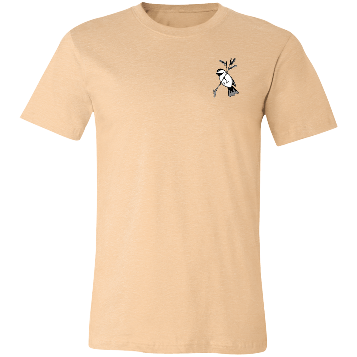 blackcap1png 3001C T-shirt unisexe à manches courtes en jersey