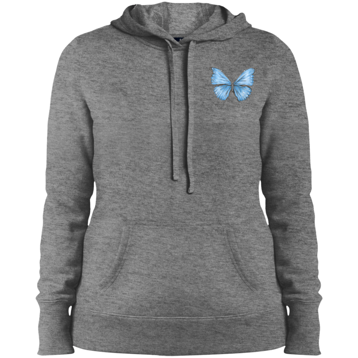 Cramer’s Butterfly Ladies'  Hooded pullover