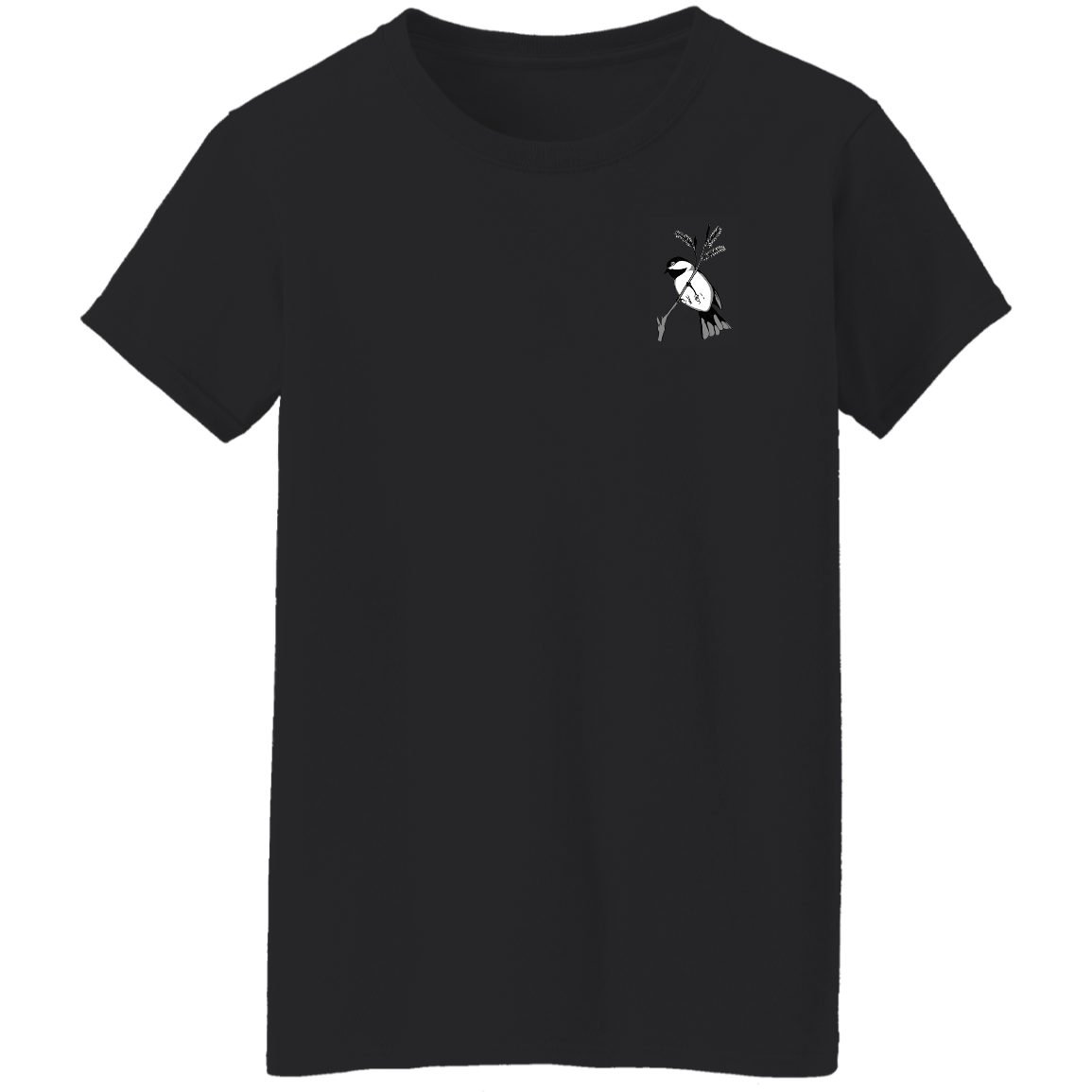 Ladies 5.3 oz. Tee (Multiple sizes/colours) Chickadee 1