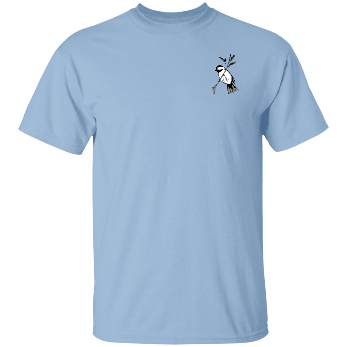 Unisex 5.3 oz. T-Shirt (Multiple Colours/ Sizes) Chickadee