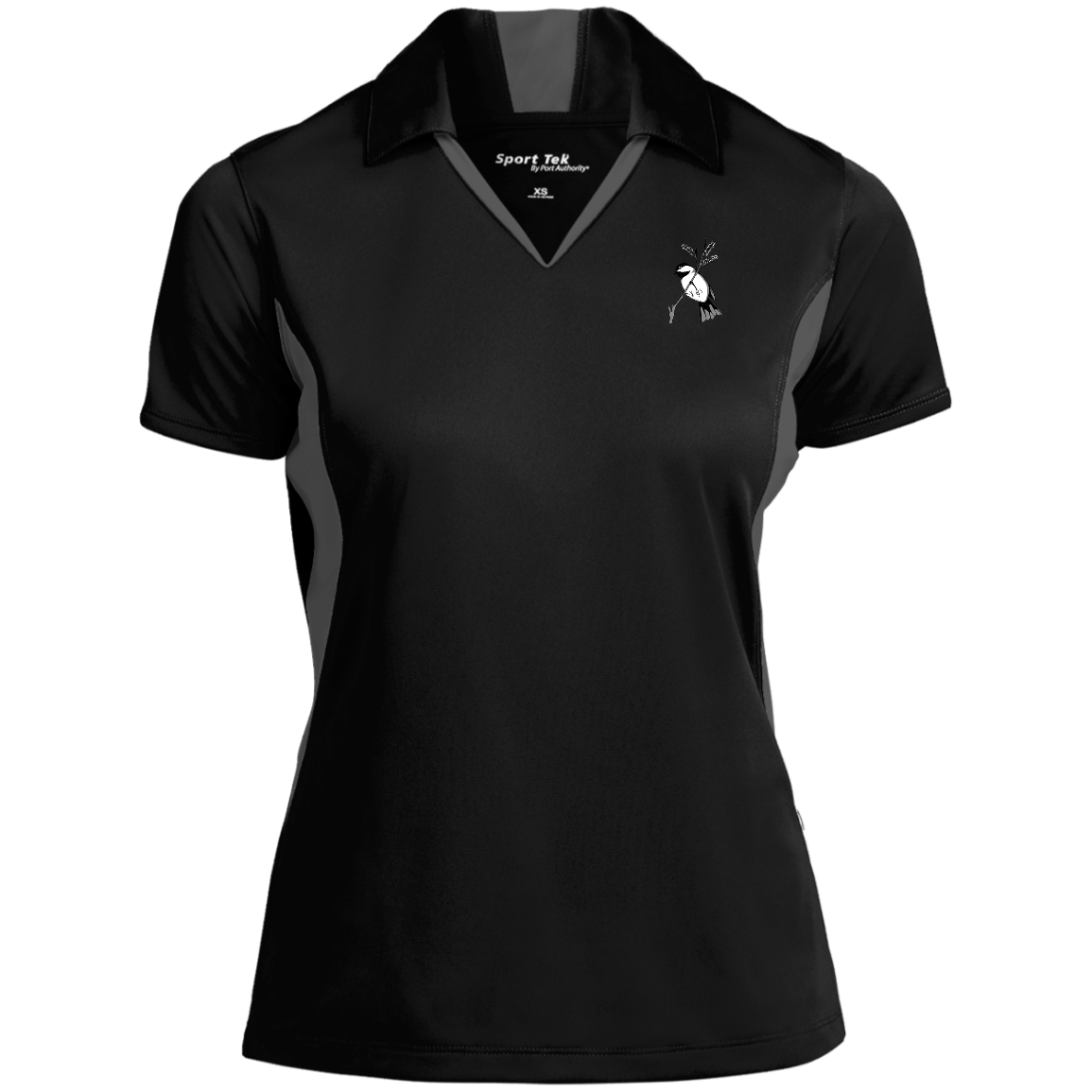 Ladies' Colorblock Polo Tee (Multiple Sizes/ Colours) Chickadee 1