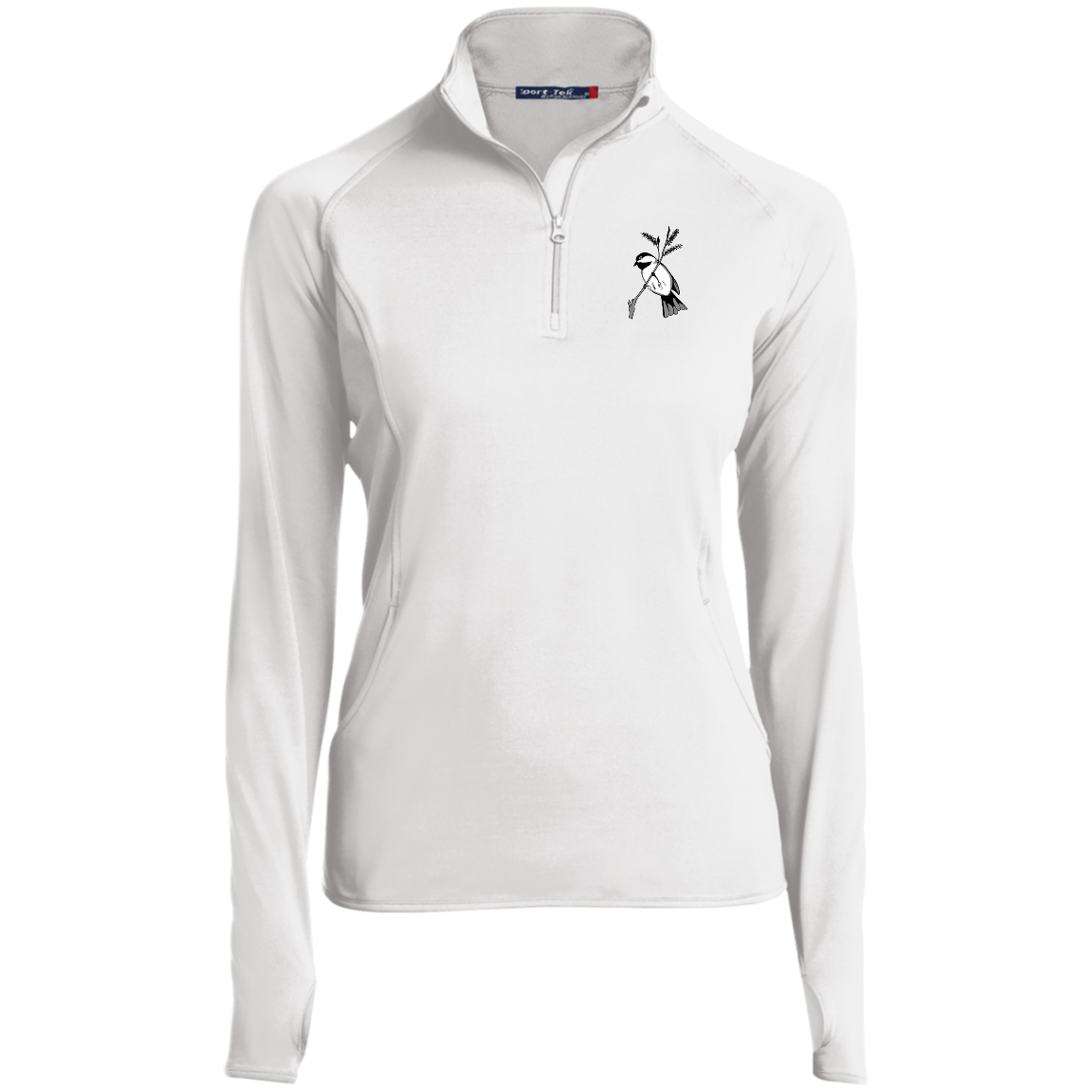 Chickadee Ladies' 1/2 Zip Performance Pullover