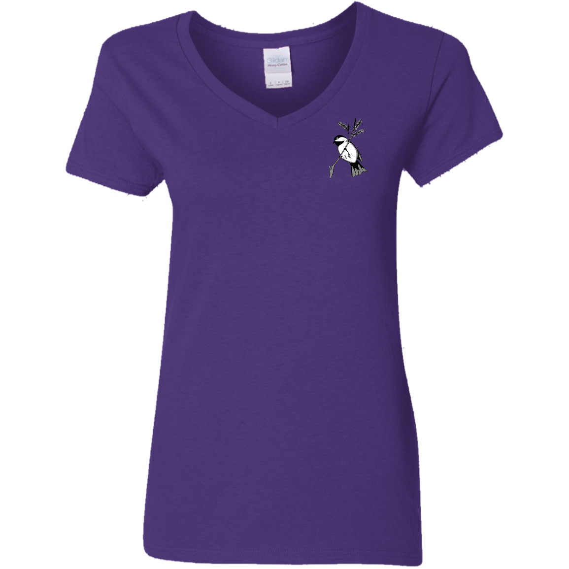 blackcap1png G500VL Femme 5,3 oz. T-shirt à encolure en V