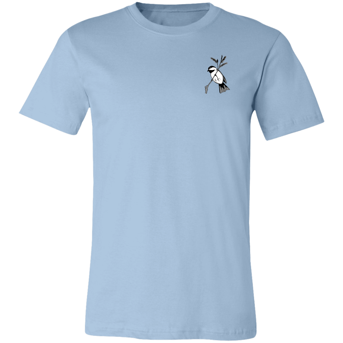 blackcap1png 3001C T-shirt unisexe à manches courtes en jersey