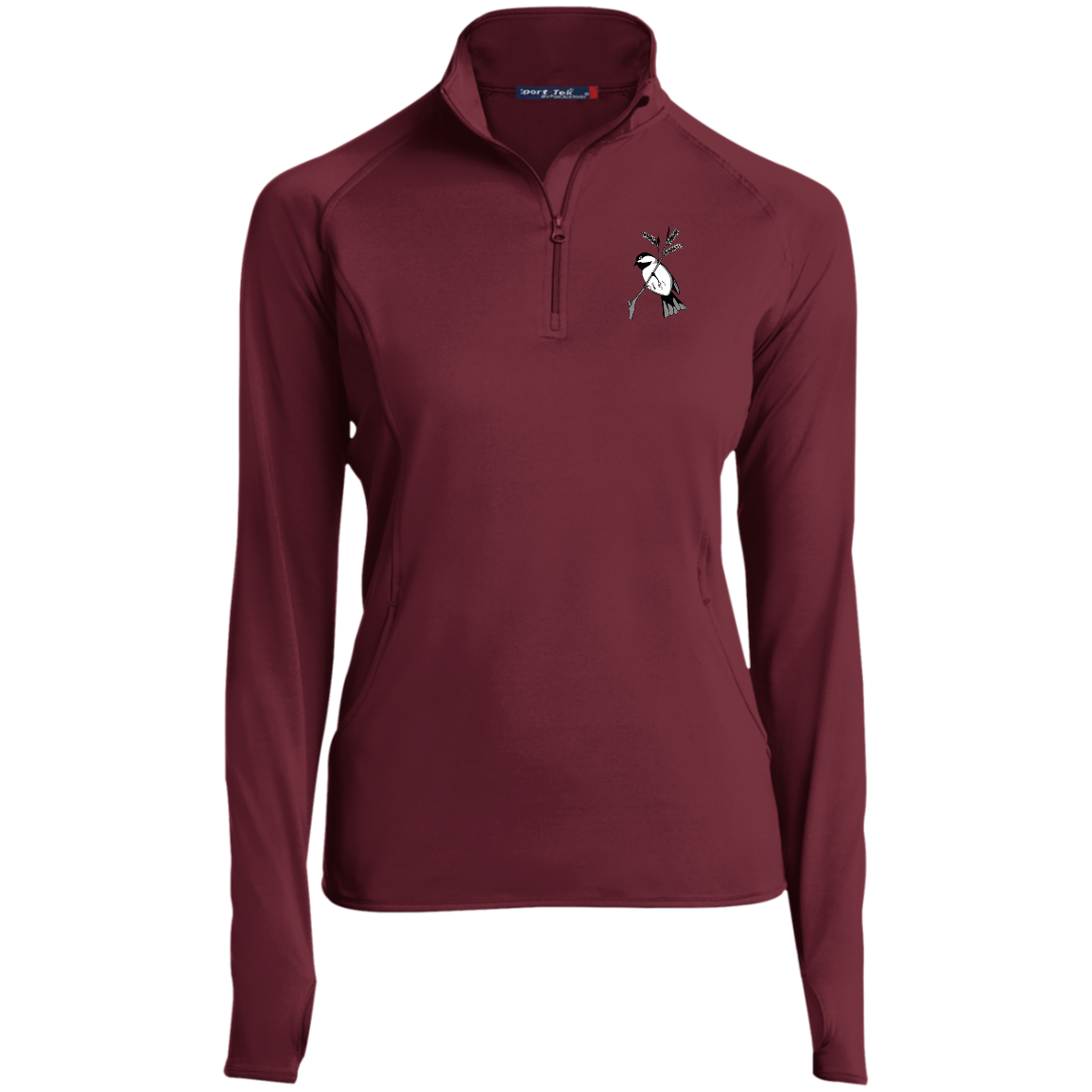 Chickadee Ladies' 1/2 Zip Performance Pullover