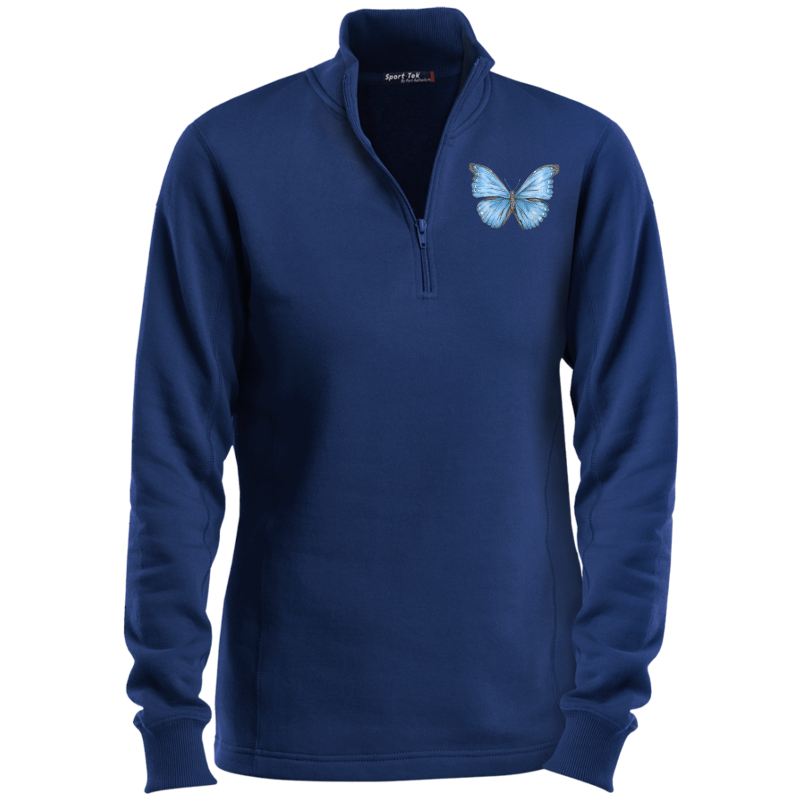 Cramer’s Butterfly Ladies 1/4 Zip Sweatshirt