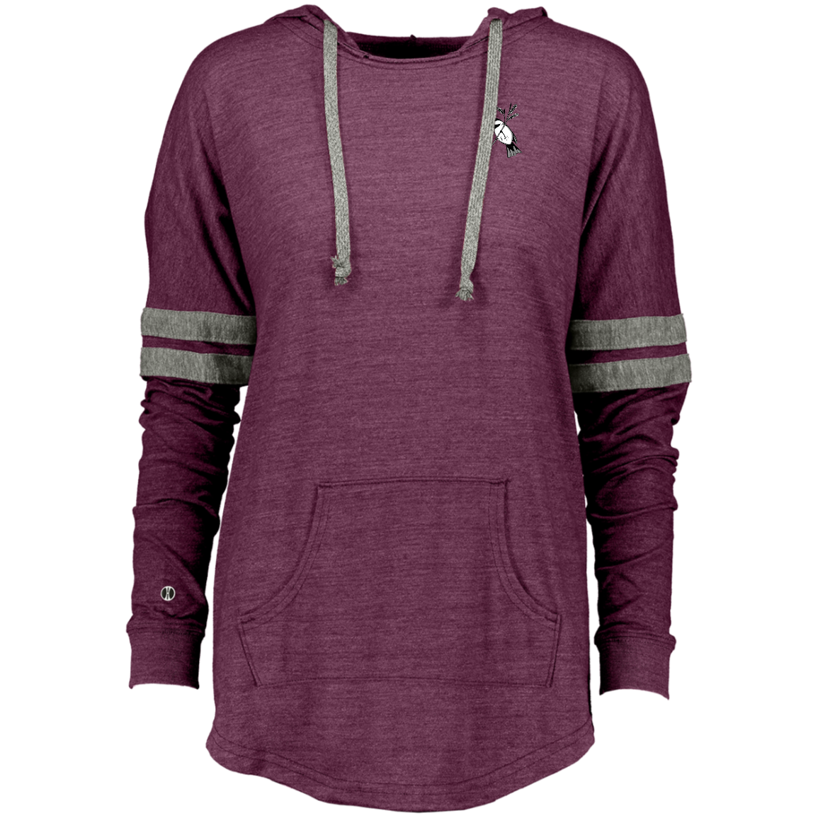 Chickadee Ladies Hooded Low Key Pullover